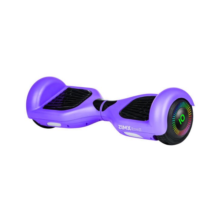 Purple Hoverboard Swegway Segway with LED Wheels UL2272 Certified HK5 Purple