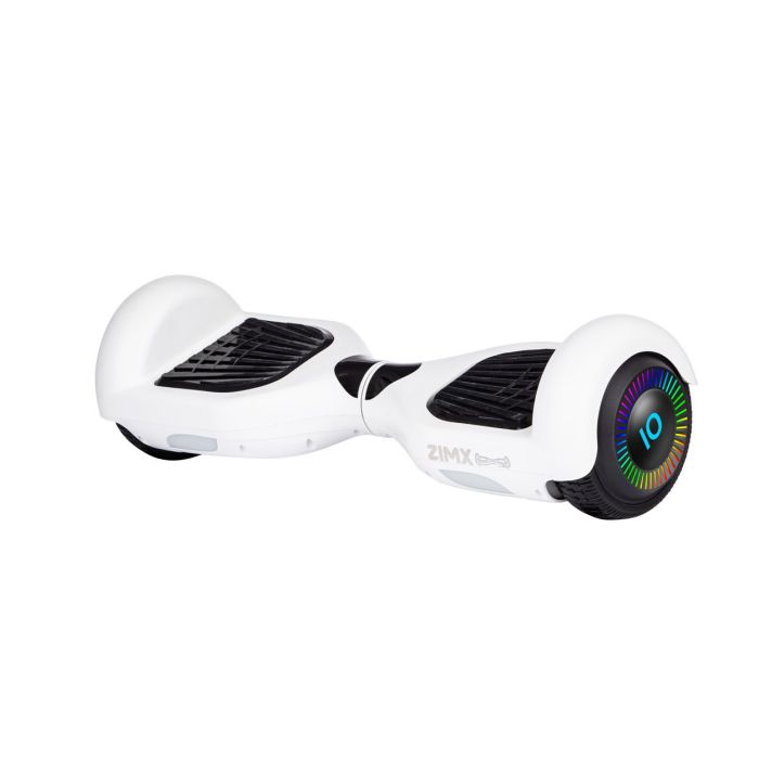 White Hoverboard Segway with LED Wheels Certified UL2272