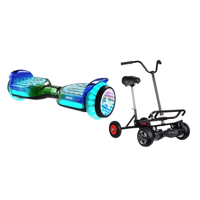 Green Blend G11 Hoverboard with Bluetooth and INFINITY LED Tyres Wheels LED Foot Pads