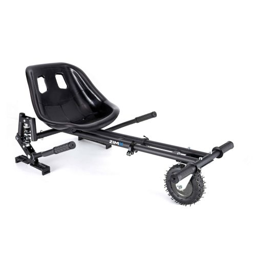 ZIMX HK8 Hoverkart (Black) - With Suspension and Off-Road Front Wheel Steer