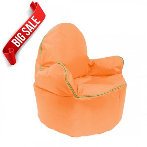 Orange Kids King Bean Bag Chair