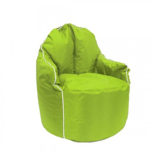 Green Petal Bean Bag Arm Chair