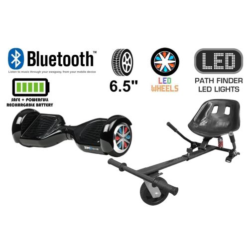 Black Bluetooth Swegway Segway Hoverboard and HK5 Black