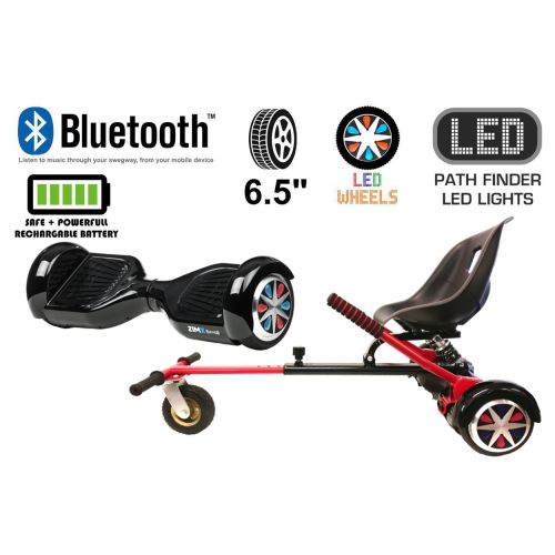 Black Bluetooth Swegway Segway Hoverboard and HK5 HoverKart