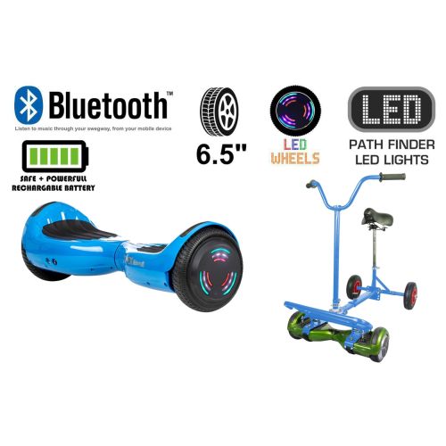 Blue Bluetooth Swegway Segway Hoverboard and BK2 Hoverbike Blue