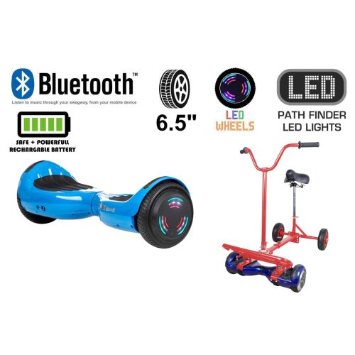 Blue Bluetooth Swegway Segway Hoverboard and BK2 Hoverbike Red