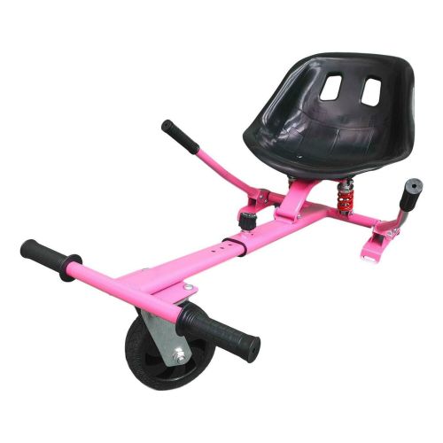 Pink HoverKart HK5 - With Suspension and Off-Road Front Wheel Steer