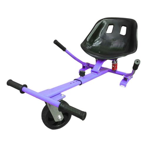 Purple HoverKart HK5 - With Suspension and Off-Road Front Wheel Steer