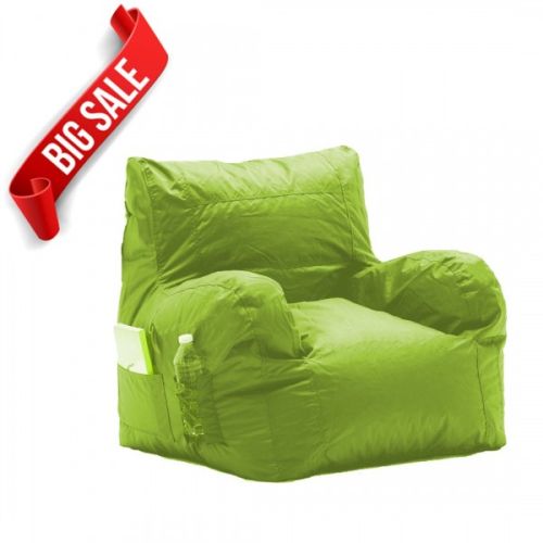 Green Dorm Bean Bag Chair