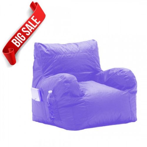 Purple Dorm Bean Bag Chair