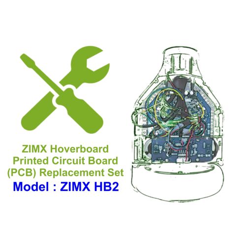 ZIMX HB2 Hoverboard - PCB Replacement Set