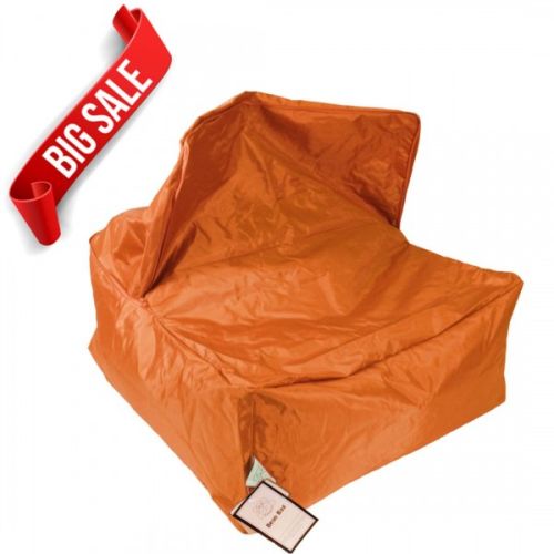 Orange Transforming Bean Bag Chair