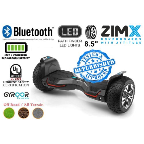 Refurbed - Black 8.5" G2 Pro Off Road Hoverboard Swegway