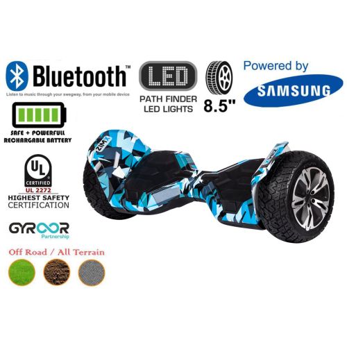 Crazy Blue G2 Pro Off Road Hoverboard Swegway Segway UL2272 Certified