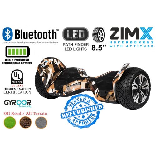 Refurbed - Wild Orange 8.5" G2 Pro Off Road Hoverboard Swegway