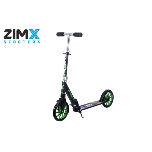 ZIMX ZX CORE Lighted Scooter - Green